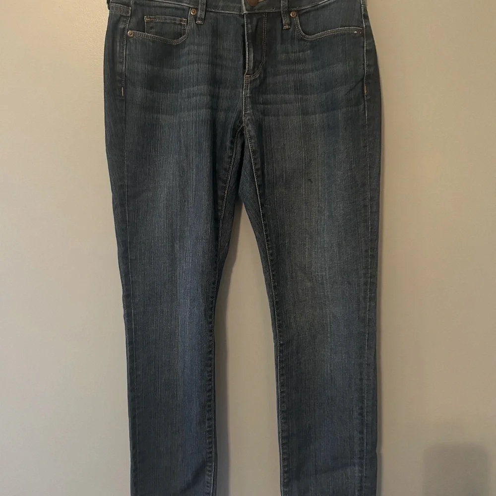LOFT Curvy Skinny Jeans